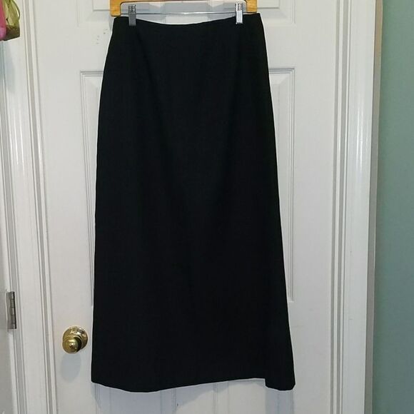 Harve Benard  charcoal gray wool blend skirt Sz 10 NWT - Picture 3 of 3